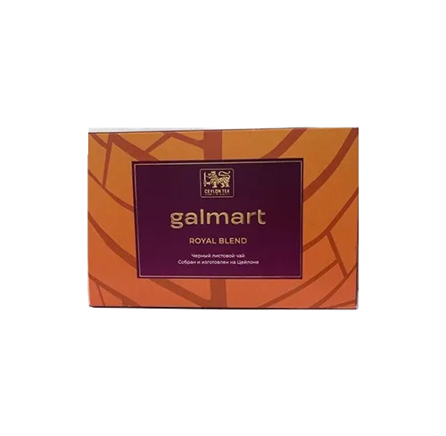 Чай galmart чёрный пакетированный, 2гх25шт, Шри-Ланка