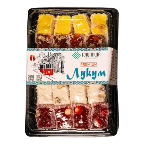 Рахат лукум Qadia фруктовое ассорти 400г