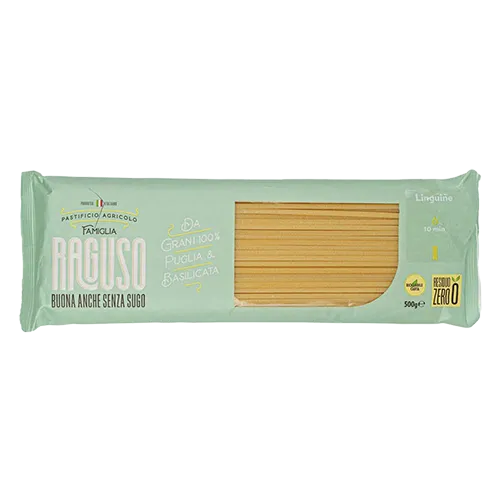 Паста Raguso Linguine лингвини, 500 г, Италия