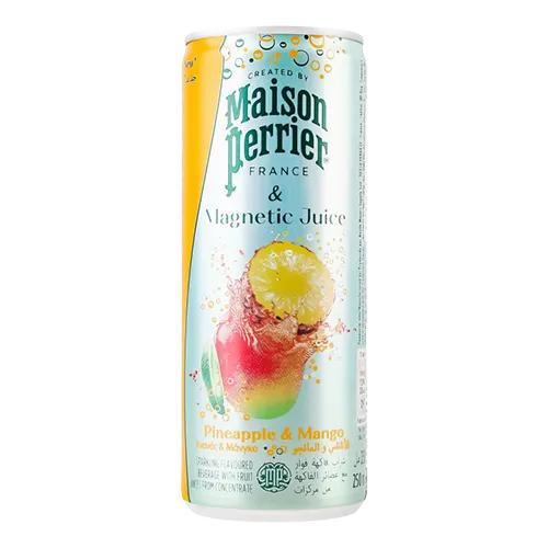 Напиток Maison Perrier & Magnetic juice ананас и манго, 250мл, Франция