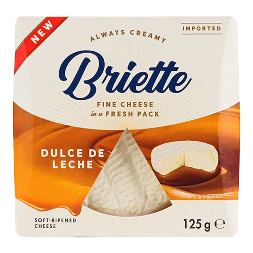 Сыр мягкий Kaserei Champignon briette dulce de leche, 125 г, Германия
